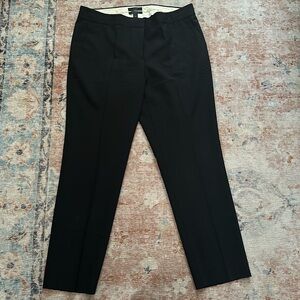 J. Crew Black Bi-Stretch Dress Pant
